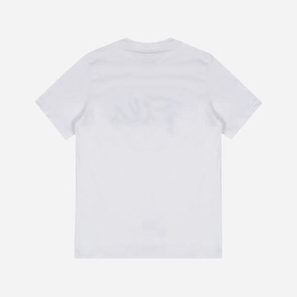 Camisetas Fila Homem Branco - Fila Cursive Logo S/S Portugal Online,FIJY-57920